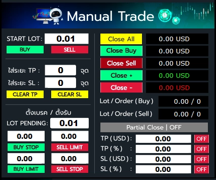 Manual Trade Control